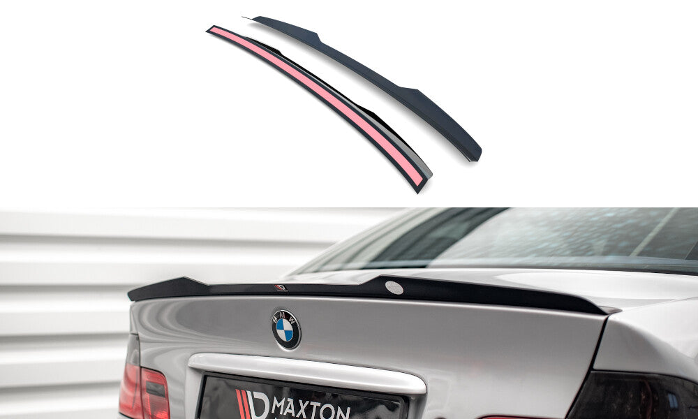 Heckspoiler Lippe V.2 passend für BMW 3er Coupe E46 schwarz Hochglanz