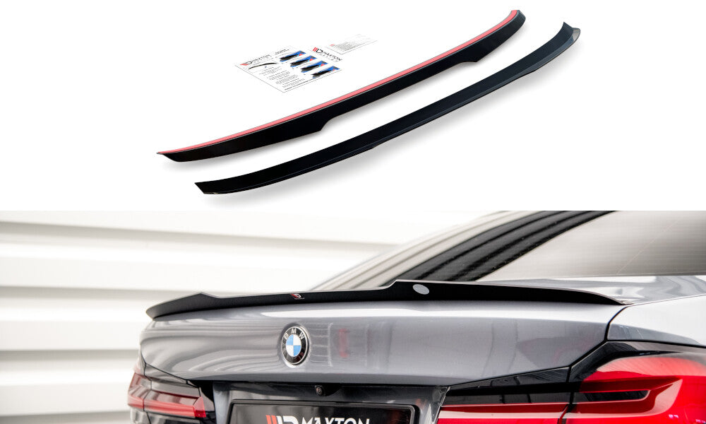 Heckspoiler Lippe V.2 passend für BMW 5er Standard / M-Paket Limousine G30 / G31 schwarz Hochglanz