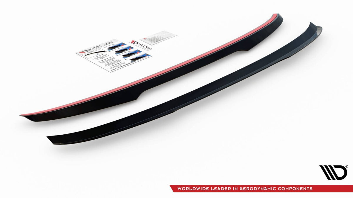 Heckspoiler Lippe V.2 passend für BMW 5er Standard / M-Paket Limousine G30 / G31 schwarz Hochglanz
