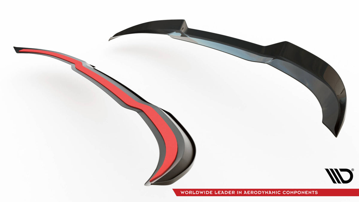 Heckspoiler Lippe V.2 passend für Ford Fiesta Mk8 ST / ST-Line schwarz Hochglanz