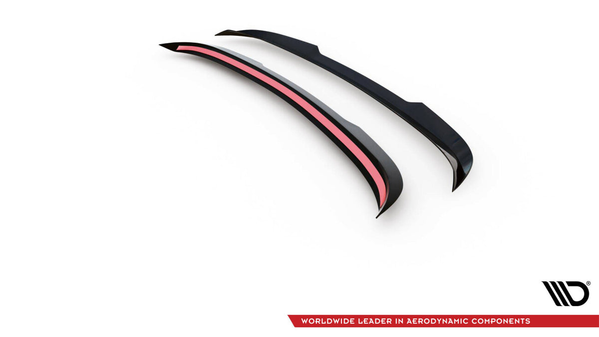 Heckspoiler Lippe V.2 passend für Ford Fiesta ST Mk6 schwarz Hochglanz