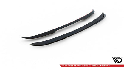 Heckspoiler Lippe V.2 passend für Ford Fiesta ST Mk6 schwarz Hochglanz