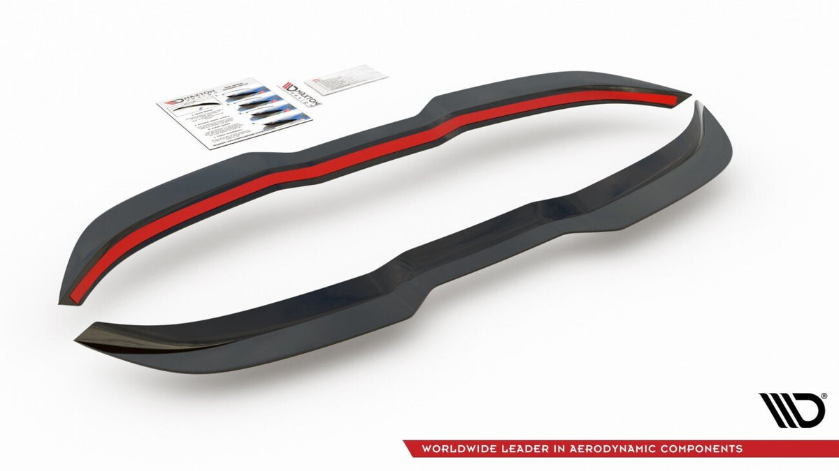 Heckspoiler Lippe V.2 passend für Ford Focus Hatchback ST Mk4 schwarz Hochglanz