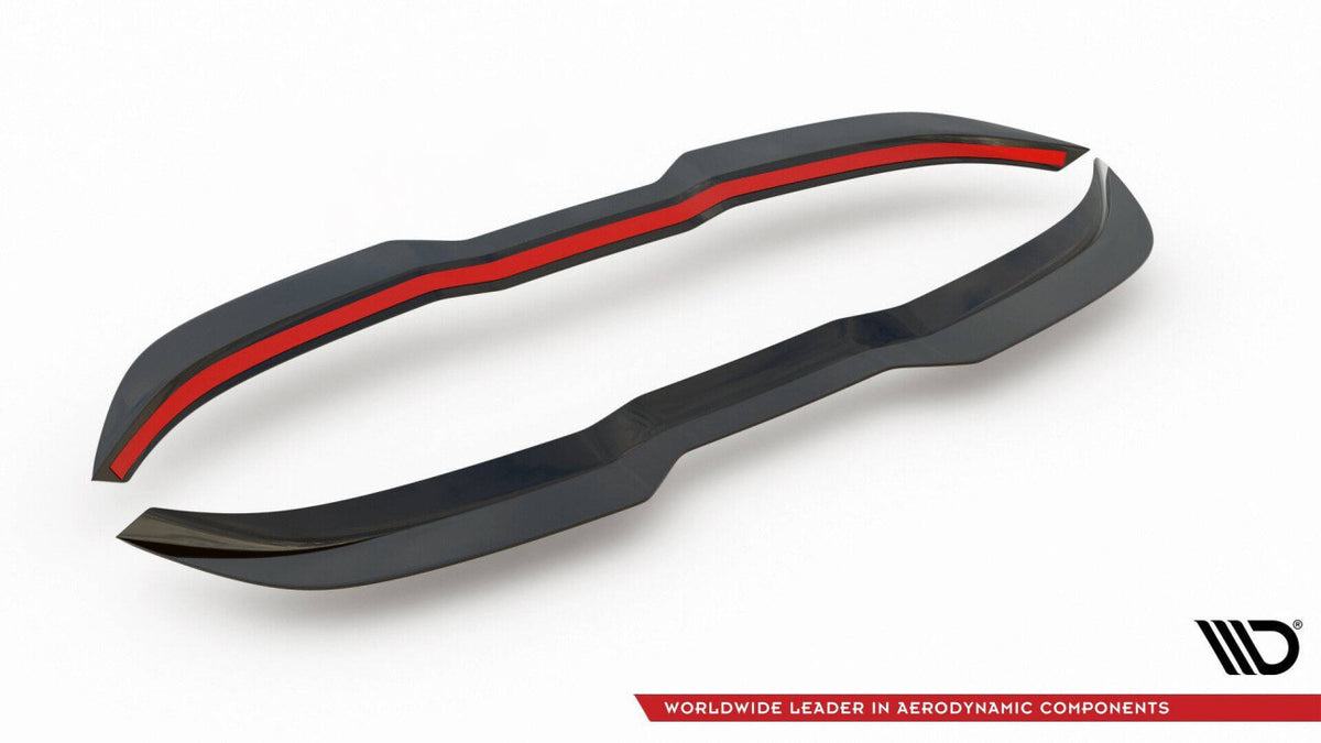 Heckspoiler Lippe V.2 passend für Ford Focus Hatchback ST Mk4 schwarz Hochglanz