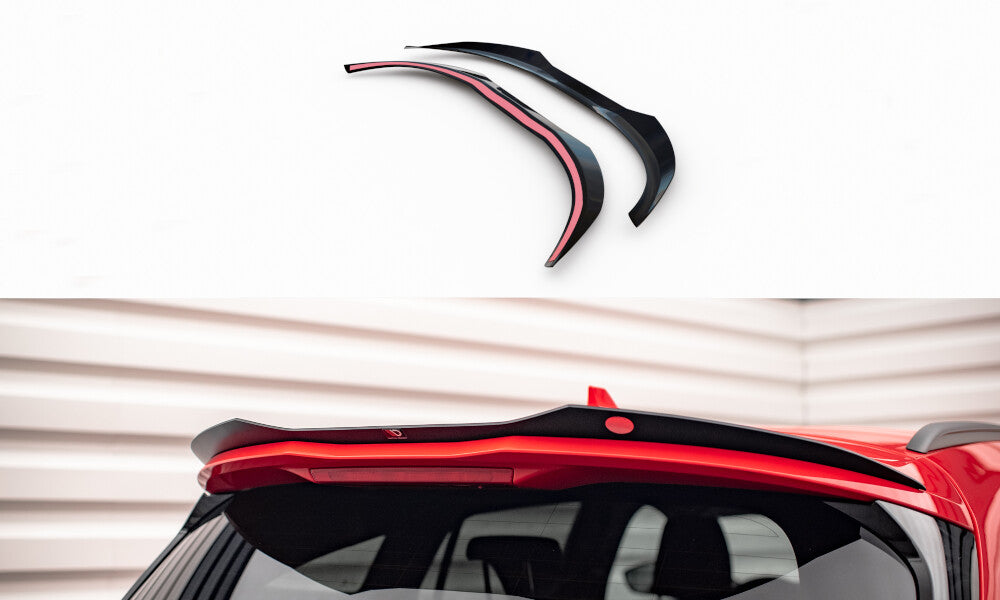 Heckspoiler Lippe V.2 passend für Ford Focus Kombi ST-Line / ST-Line X / ST Mk4 schwarz Hochglanz