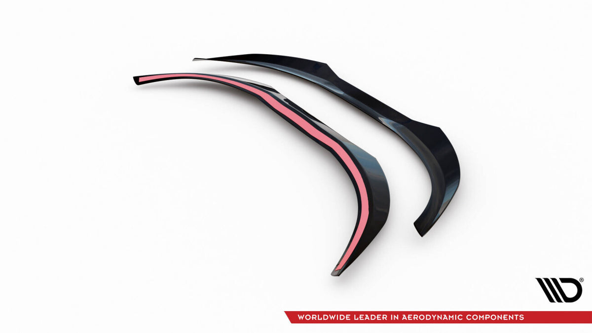 Heckspoiler Lippe V.2 passend für Ford Focus Kombi ST-Line / ST-Line X / ST Mk4 schwarz Hochglanz