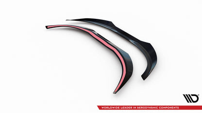 Heckspoiler Lippe V.2 passend für Ford Focus Kombi ST-Line / ST-Line X / ST Mk4 schwarz Hochglanz