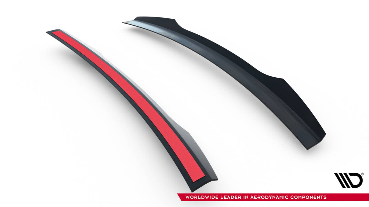 Heckspoiler Lippe V.2 passend für Ford Focus RS Mk3 schwarz Hochglanz