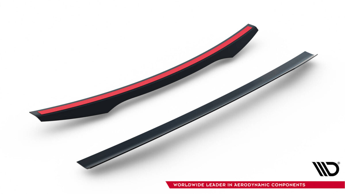 Heckspoiler Lippe V.2 passend für Ford Focus RS Mk3 schwarz Hochglanz