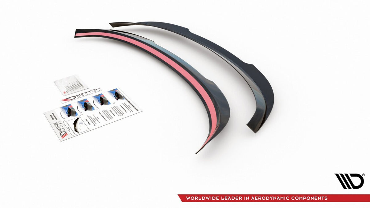 Heckspoiler Lippe V.2 passend für Mercedes E Kombi S213 schwarz Hochglanz