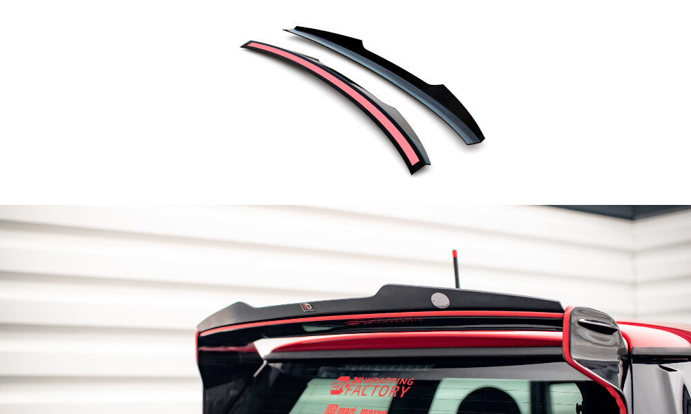 Heckspoiler Lippe V.2 passend für Mini Cooper John Cooper Works R56 schwarz Hochglanz