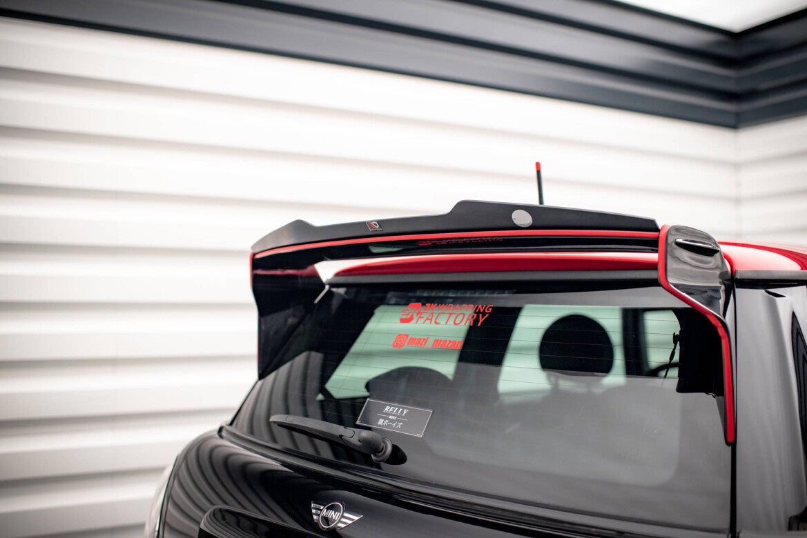 Heckspoiler Lippe V.2 passend für Mini Cooper John Cooper Works R56 schwarz Hochglanz