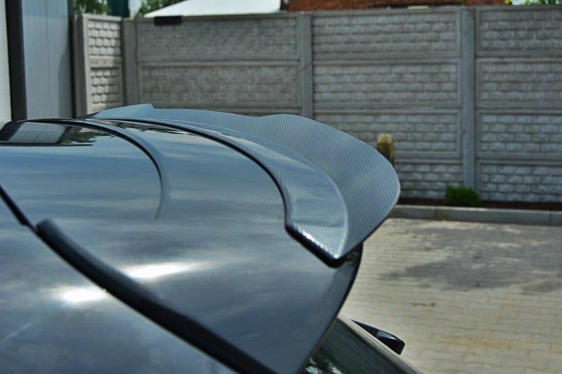 Heckspoiler Lippe V.2 passend für Seat Leon CUPRA Hatchback Mk3 schwarz Hochglanz