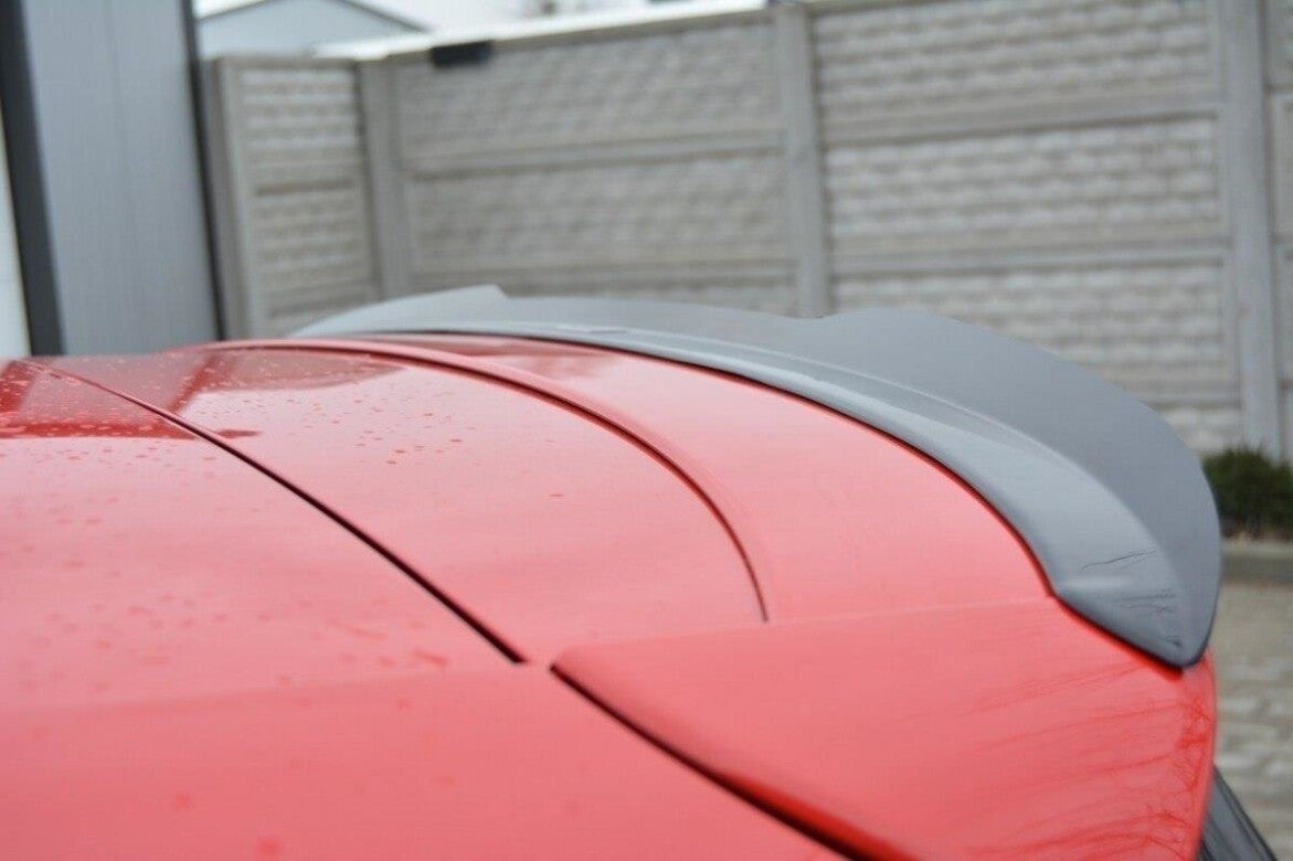 Heckspoiler Lippe V.2 passend für Seat Leon CUPRA Hatchback Mk3 schwarz Hochglanz