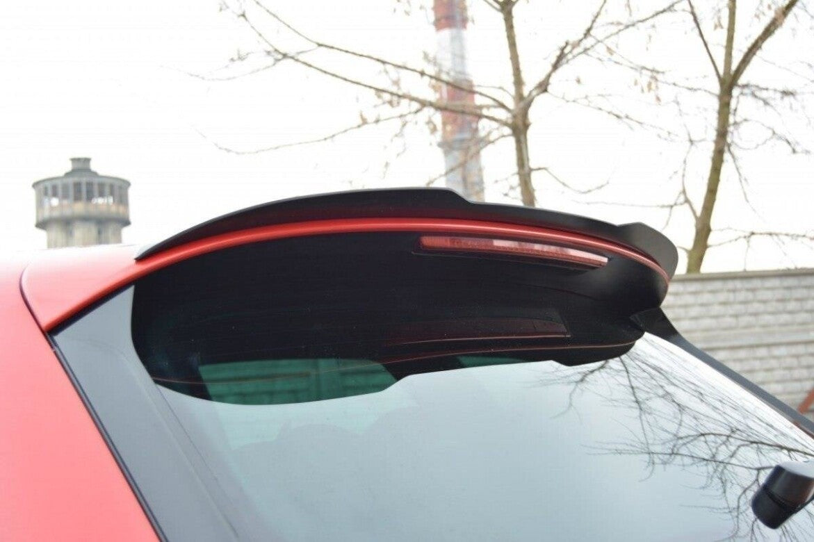 Heckspoiler Lippe V.2 passend für Seat Leon CUPRA Hatchback Mk3 schwarz Hochglanz