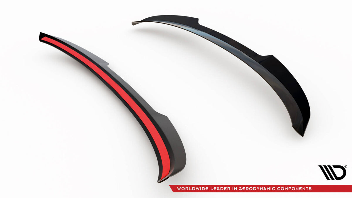 Heckspoiler Lippe V.2 passend für Seat Leon CUPRA Sportstourer Mk3 FL schwarz Hochglanz