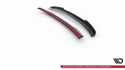 Heckspoiler Lippe V.2 passend für Skoda Kodiaq Mk1 Sportline/RS schwarz Hochglanz