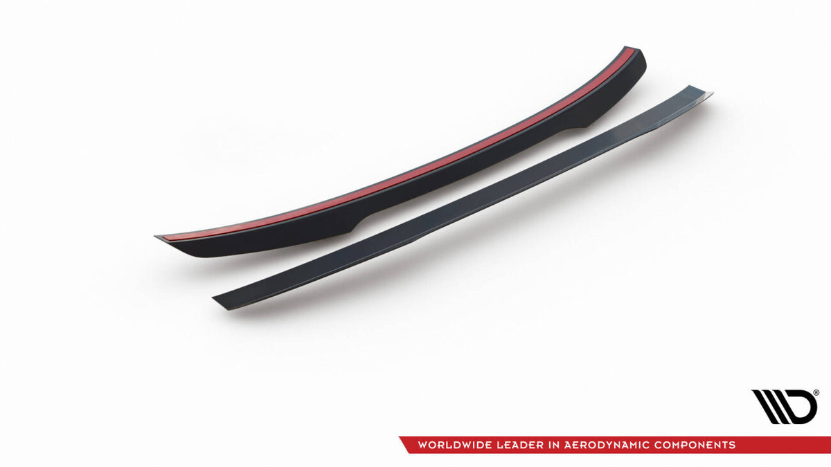 Heckspoiler Lippe V.2 passend für Skoda Kodiaq Mk1 Sportline/RS schwarz Hochglanz