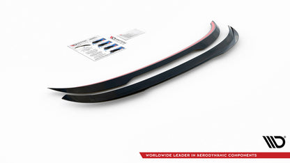 Heckspoiler Lippe V.2 passend für Volvo V70 Mk3 schwarz Hochglanz