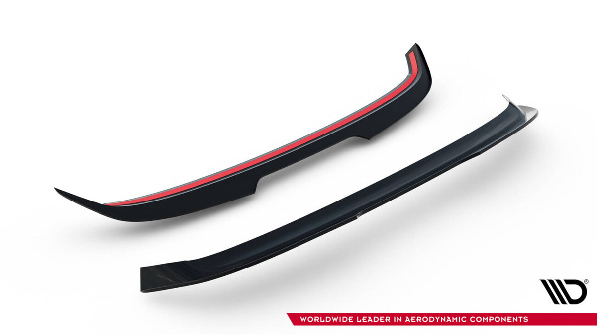 Heckspoiler Lippe V.2 passend für VW Golf 7 R / R-Line / GTI schwarz Hochglanz