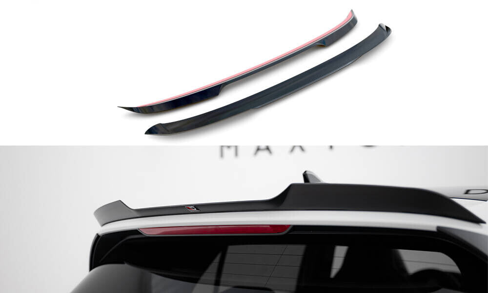 Heckspoiler Lippe V.2 passend für VW Golf GTI / GTE / GTD / R-Line / R Mk8 schwarz Hochglanz