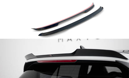 Heckspoiler Lippe V.2 passend für VW Golf GTI / GTE / GTD / R-Line / R Mk8 schwarz Hochglanz