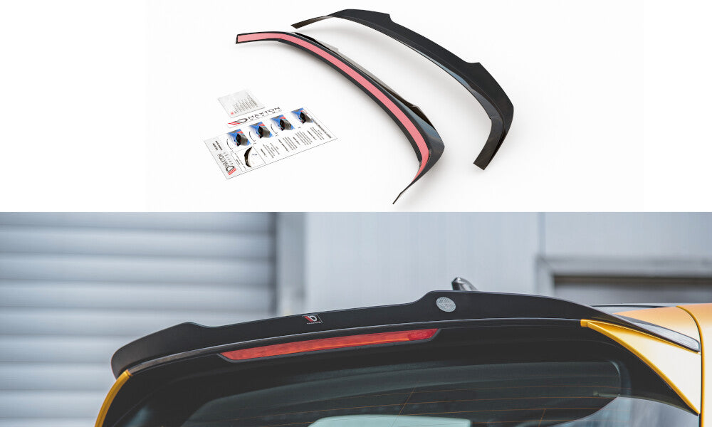 Heckspoiler Lippe V.2 passend für VW Golf Mk8 FL schwarz Hochglanz