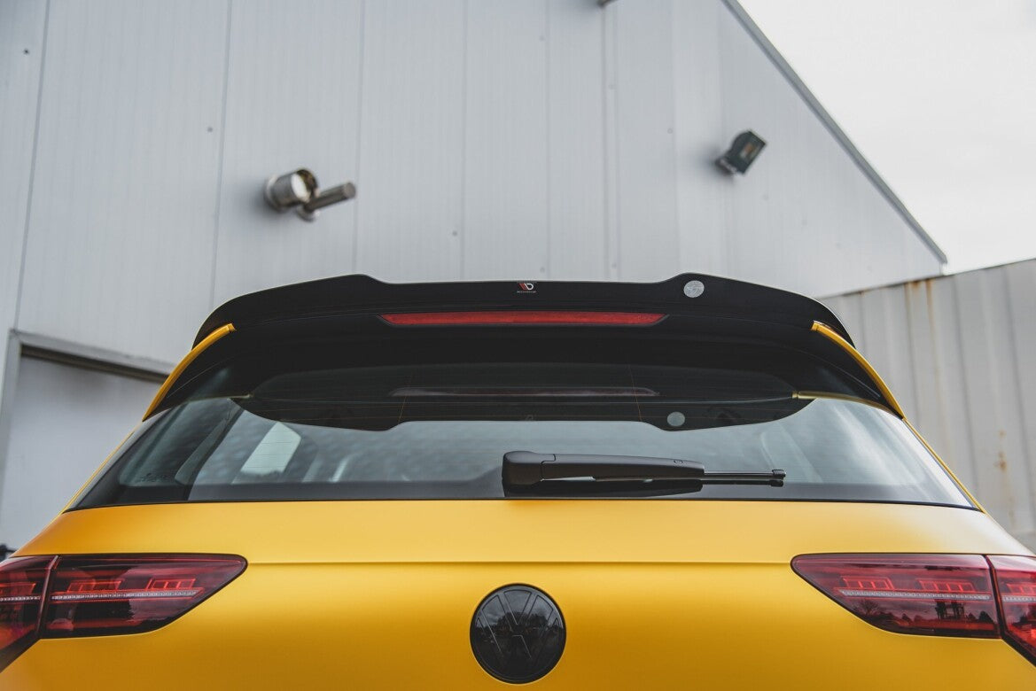 Heckspoiler Lippe V.2 passend für VW Golf Mk8 FL schwarz Hochglanz