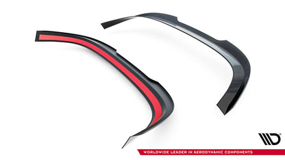 Heckspoiler Lippe V.2 passend für VW Golf R-Performance Hatchback Mk8 FL schwarz Hochglanz