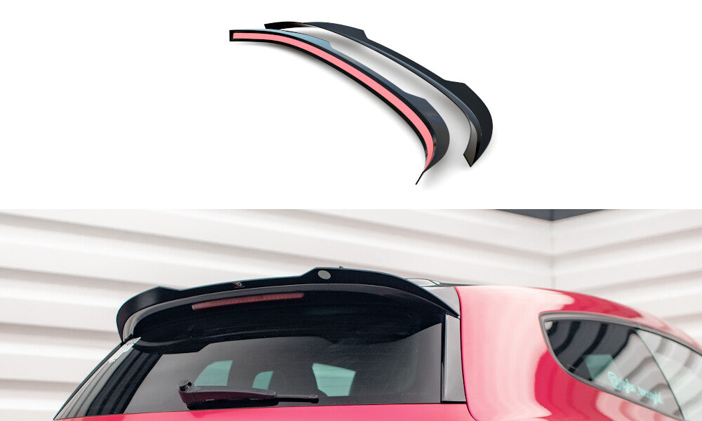 Heckspoiler Lippe V.2 passend für VW Scirocco Mk3 schwarz Hochglanz