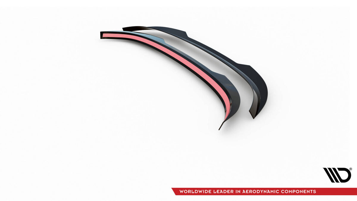 Heckspoiler Lippe V.2 passend für VW Scirocco Mk3 schwarz Hochglanz