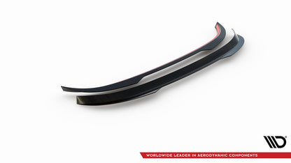 Heckspoiler Lippe V.2 passend für VW Scirocco Mk3 schwarz Hochglanz