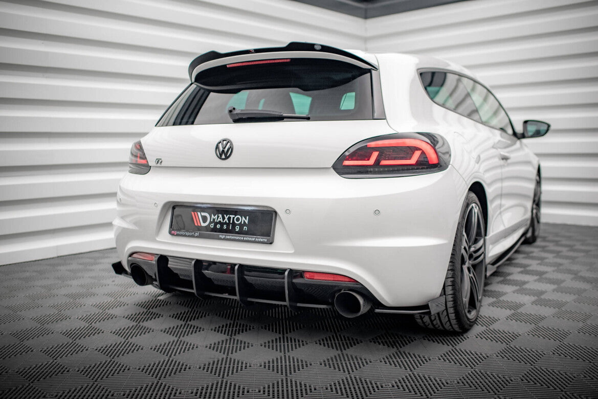 Heckspoiler Lippe V.2 passend für VW Scirocco R Mk3 schwarz Hochglanz
