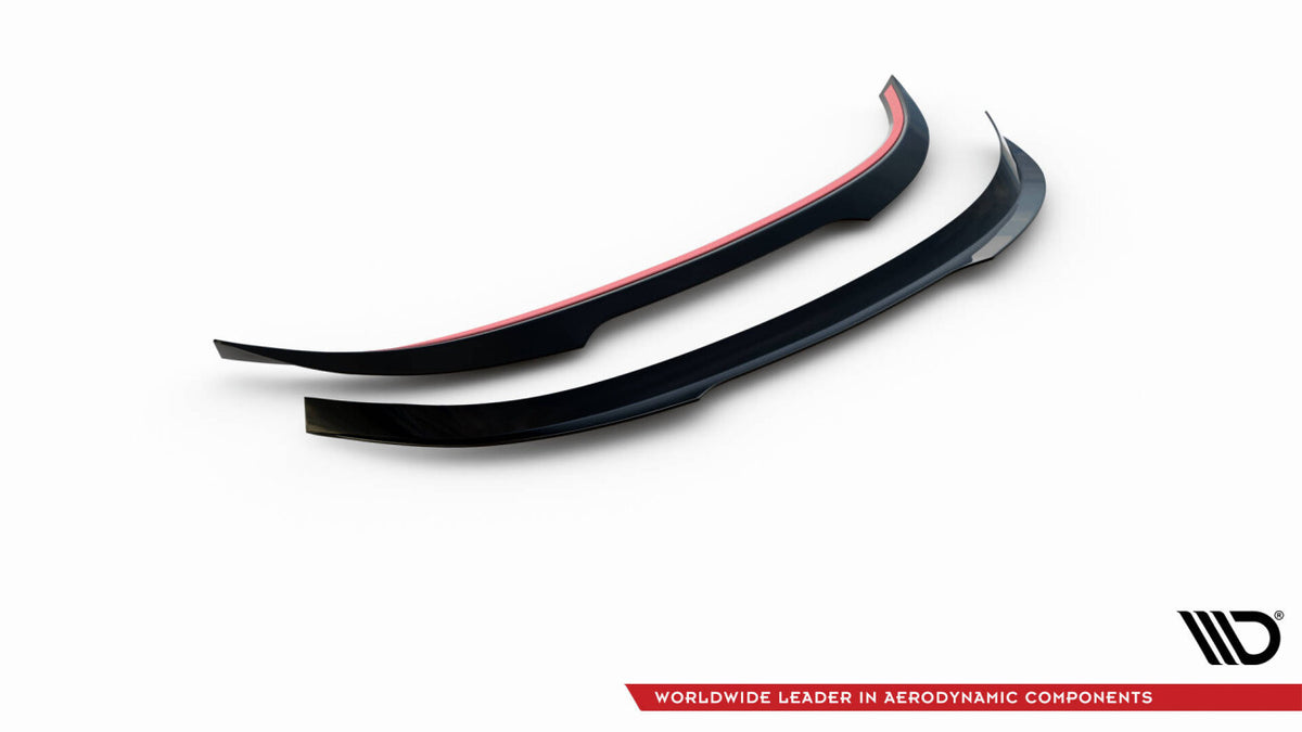 Heckspoiler Lippe V.2 passend für VW Scirocco R Mk3 schwarz Hochglanz
