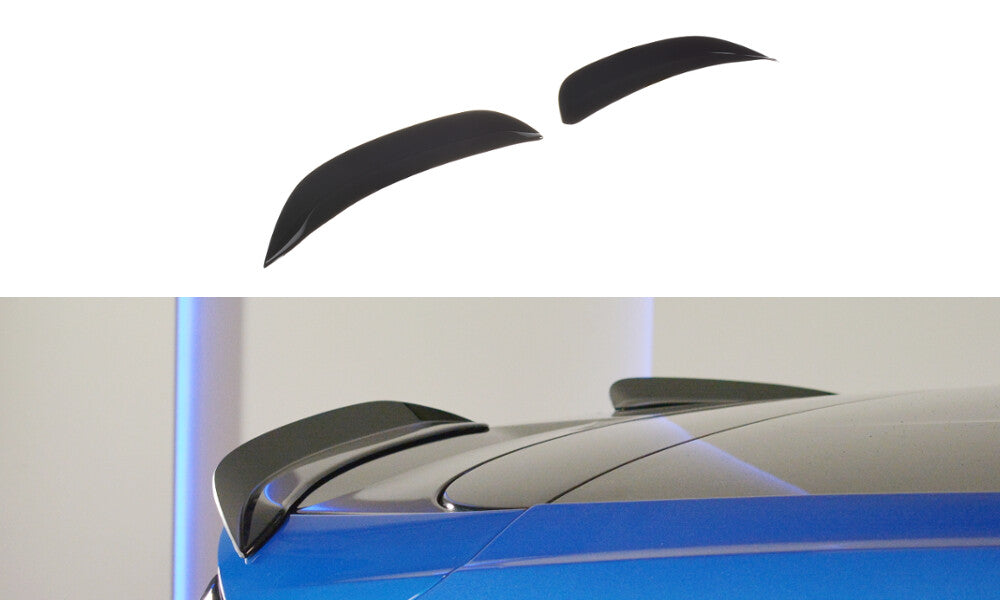 Heckspoiler Lippe V.3 passend für Ford Focus Hatchback ST-Line Mk4 schwarz Hochglanz