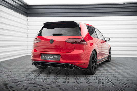Heckspoiler Lippe V.3 passend für VW Golf 7 / 7 FL R / R-Line / GTI schwarz Hochglanz
