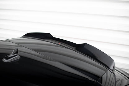Heckspoiler oben 3D passend für Audi Q8 / SQ8 / Q8 S-Line Mk1 schwarz Hochglanz