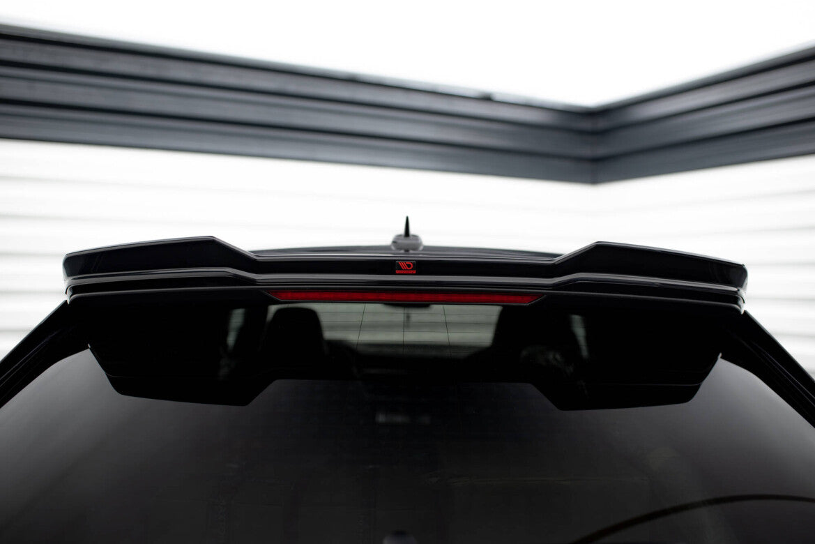 Heckspoiler oben 3D passend für Audi RSQ8 Mk1 FL schwarz Hochglanz