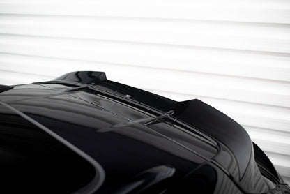 Heckspoiler oben 3D passend für Porsche Macan GTS Mk1 FL 2 schwarz Hochglanz