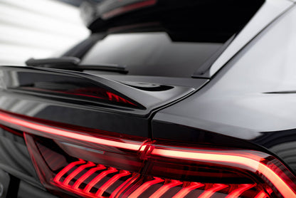 Heckspoiler unten 3D passend für Audi RSQ8 Mk1 FL schwarz Hochglanz