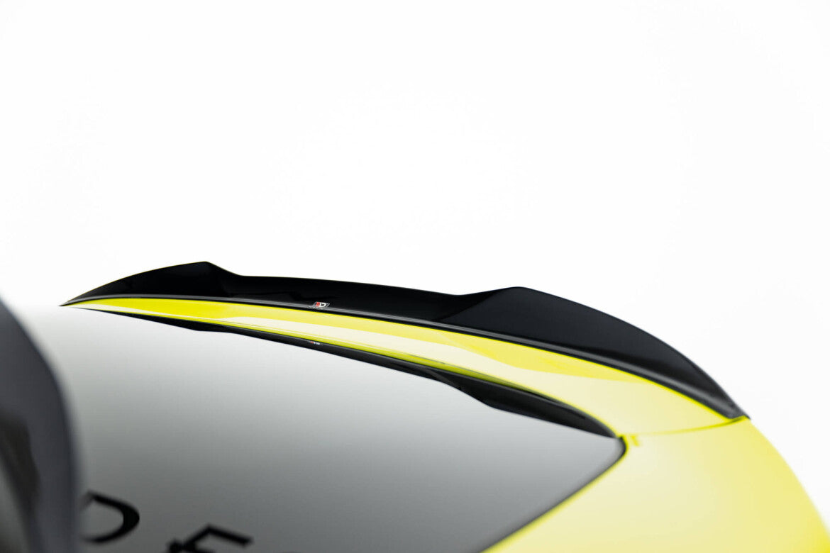 Heckspoiler unten 3D passend für BMW X4 M F98 FL schwarz Hochglanz