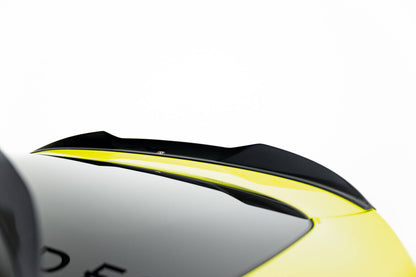 Heckspoiler unten 3D passend für BMW X4 M F98 FL schwarz Hochglanz