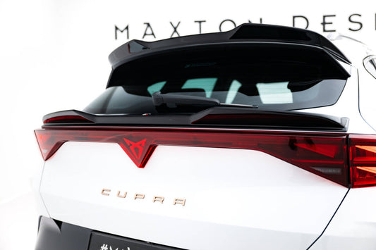 Heckspoiler unten 3D passend für CUPRA Formentor Mk1 FL schwarz Hochglanz