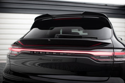 Heckspoiler unten 3D passend für Porsche Macan GTS / Standard / T Mk1 FL 2 schwarz Hochglanz
