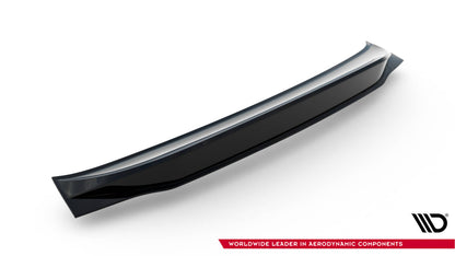 Heckspoiler unten 3D passend für Porsche Macan GTS / Standard / T Mk1 FL 2 schwarz Hochglanz