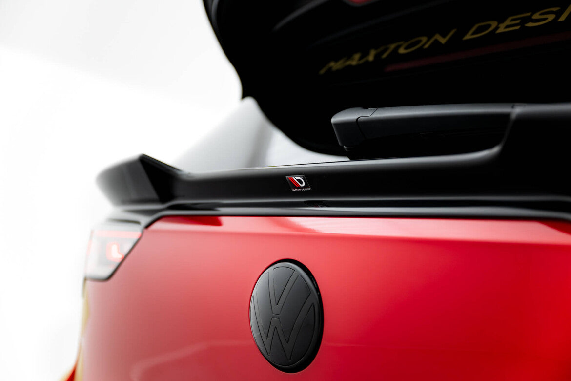 Heckspoiler unten 3D passend für VW Golf R Mk8 FL schwarz Hochglanz
