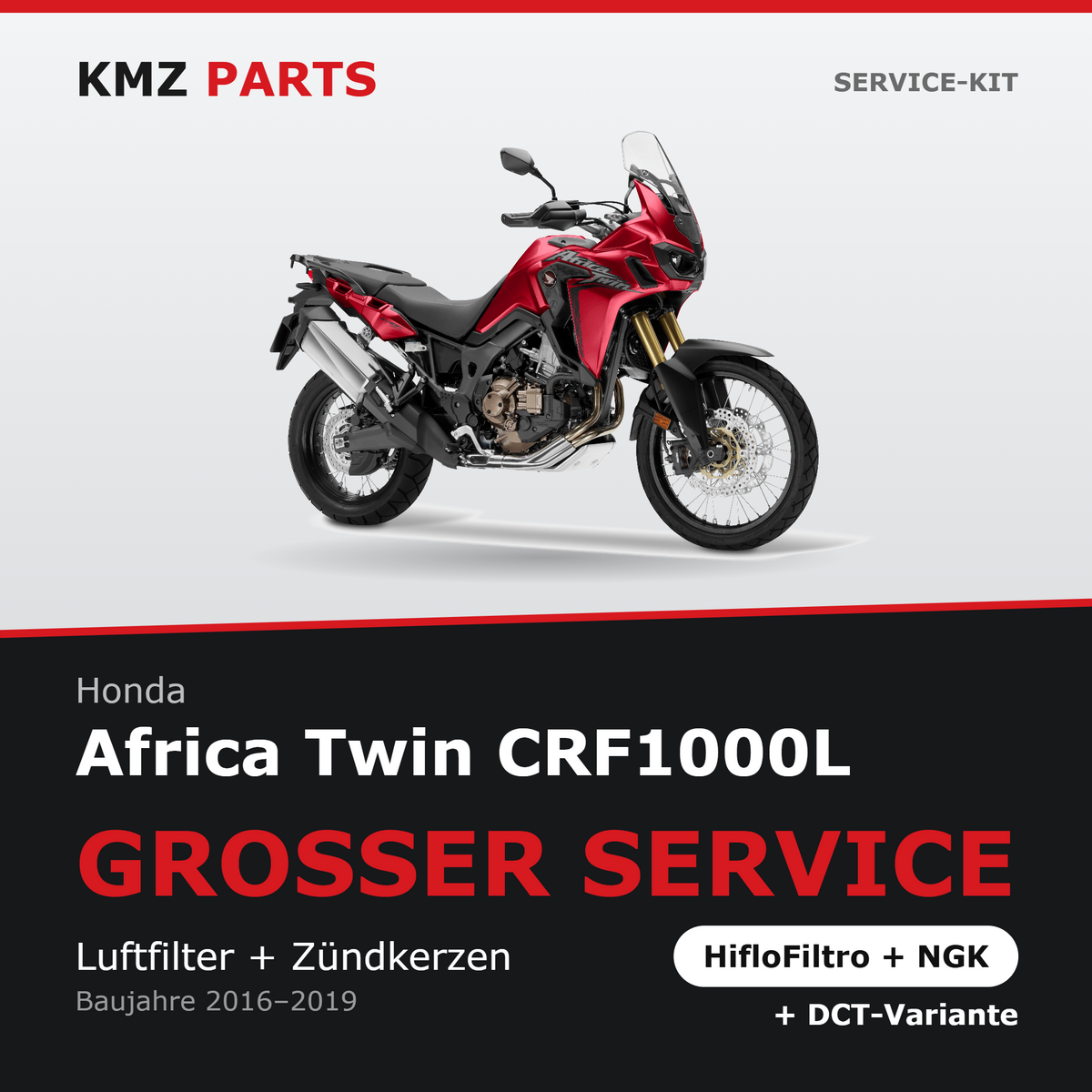 Honda Africa Twin CRF1000L Service-Kit – Großer Service