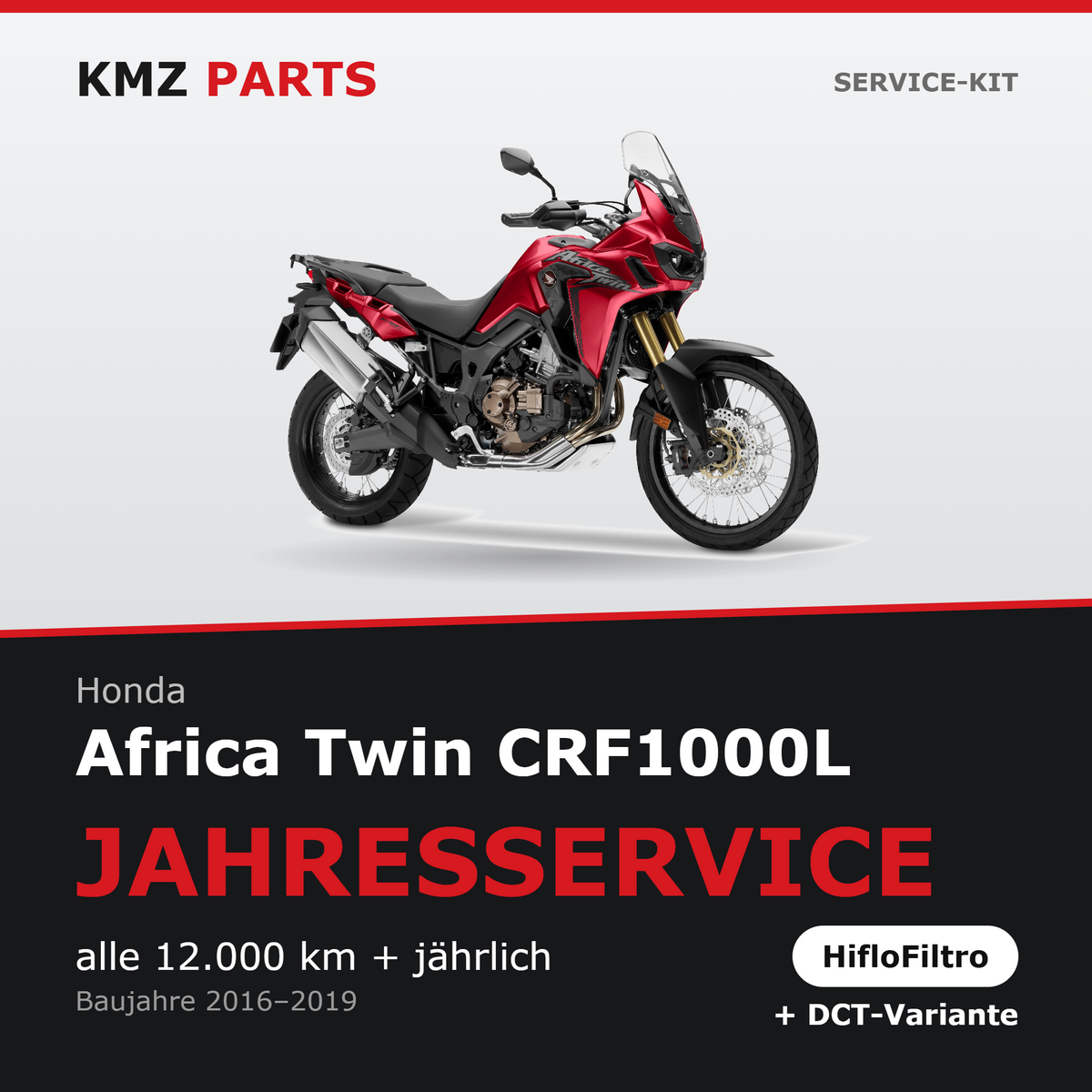 Honda Africa Twin CRF1000L Service-Kit – Jahresservice