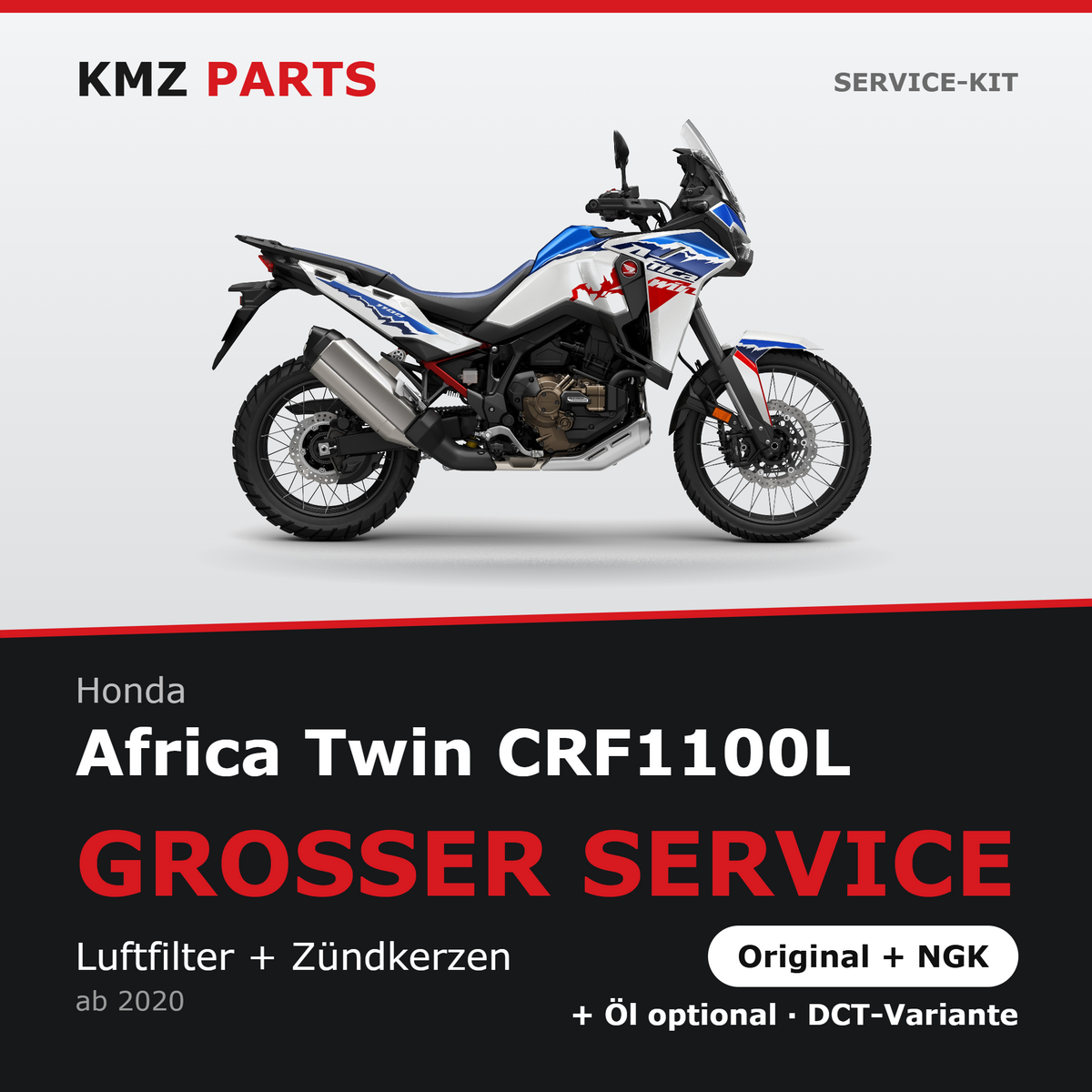 Honda Africa Twin CRF1100L Service-Kit – Großer Service