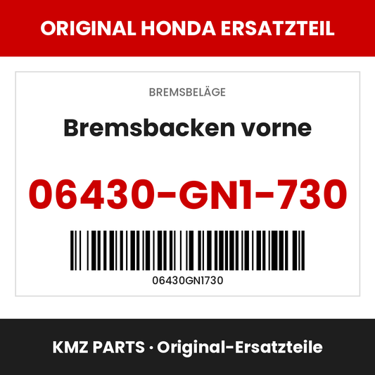Honda Original Bremsbacken vorne 06430-GN1-730